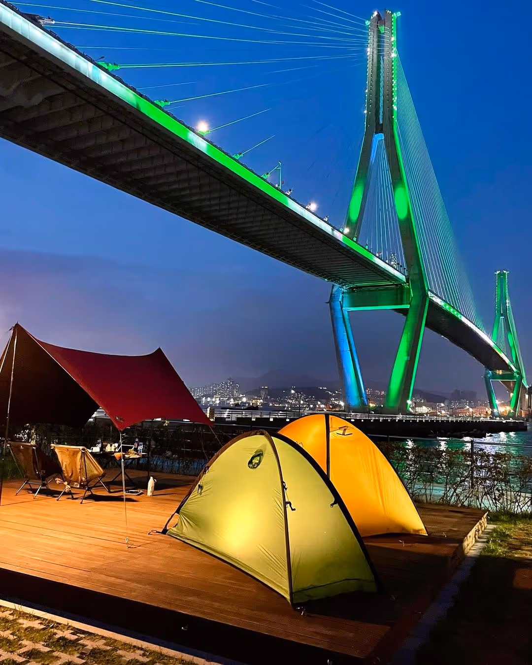 텐트 사진