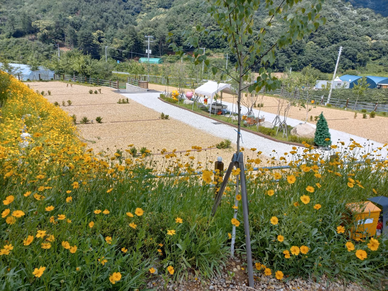A reservation for Iwall's Tourist Garden.
